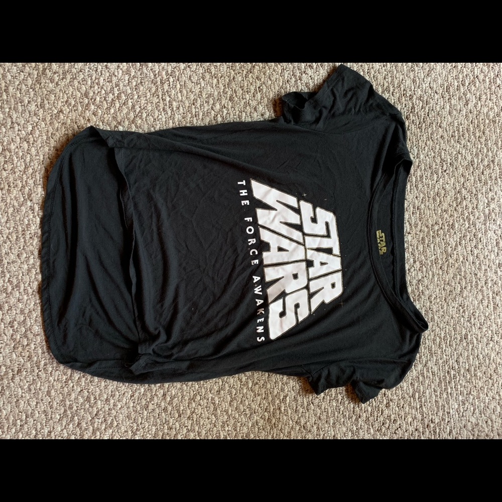 Star Wars the Force Awakens Black Tee